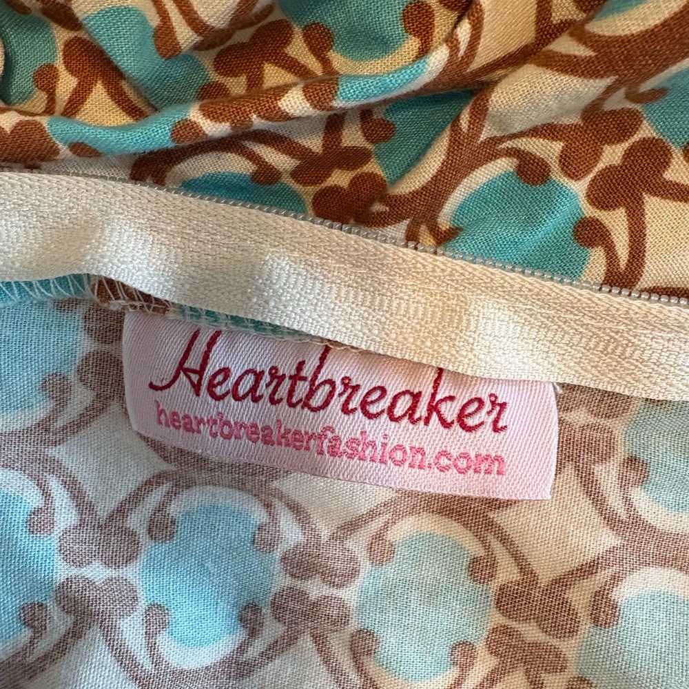 Euc Heartbreaker Geometric Patterned Sleeveless D… - image 6